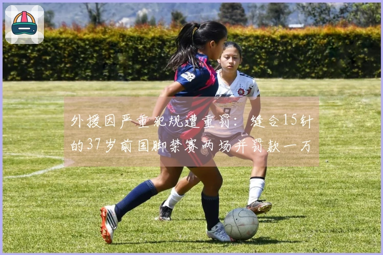 外援因严重犯规遭重罚：缝合15针的37岁前国脚禁赛两场并罚款一万